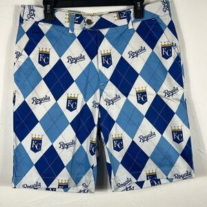 ⛳️🏌️‍♂️ Loud Mouth x Kansas City Royals Golf Shorts Sz 34 - PERFECT worn once